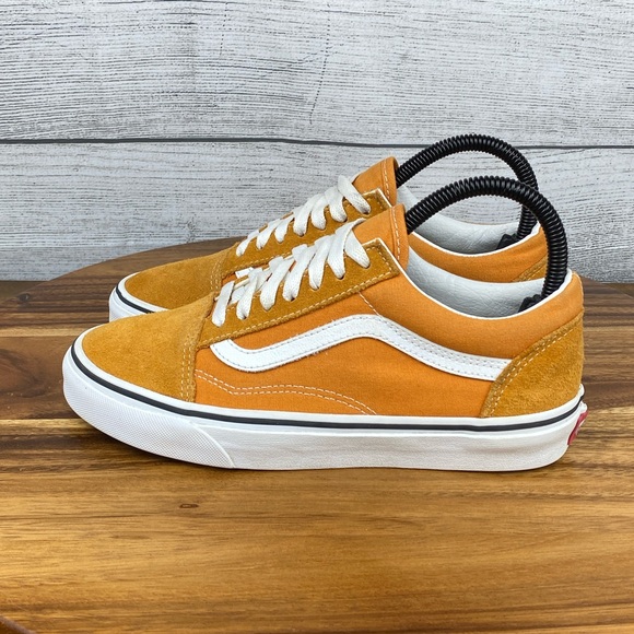 Vans Old Skool Desert Sun Orange Lace Up Sneaker Women’s Shoe Size 6.5 - Picture 1 of 12